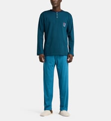 Ensemble pyjama long en jersey de coton Mariner