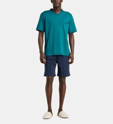 Ensemble pyjacourt motifs coton mercerisé Mariner