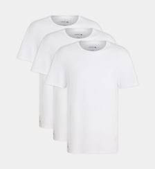 Lot de 3 maillots de corps coton Lacoste