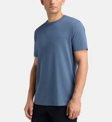 T-shirt droit Milano droit en coton Armani Exchange