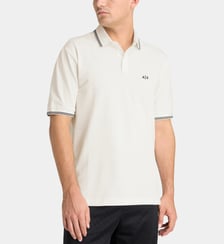 Polo droit en coton Armani Exchange
