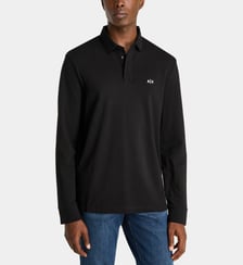 Polo en coton nid d'abeille  Armani Exchange