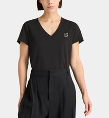T-shirt Ikon RS logo en coton Karl Lagerfeld