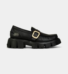 Mocassins Tassel en cuir Love Moschino