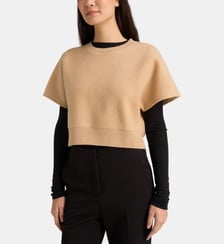 Pull Jarvis court à manches courtes en laine Margaux Lonnberg