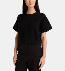 Pull Jarvis court à manches courtes en laine Margaux Lonnberg