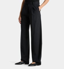 Pantalon Cesare ample en laine Margaux Lonnberg