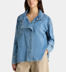 Chemise ample Egan cuir Margaux Lonnberg