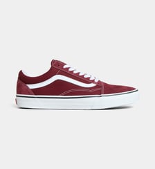 Baskets basses Old Skool en coton finition suédée Vans