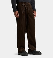Pantalon large velours milleraies Etudes Studios