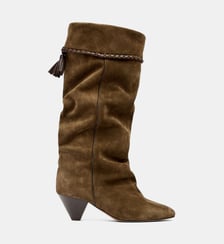 Bottes Elita en cuir suédé  Isabel Marant