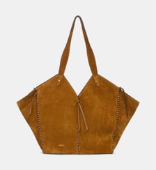 Tote Bag Tampa en cuir suède signature Isabel Marant