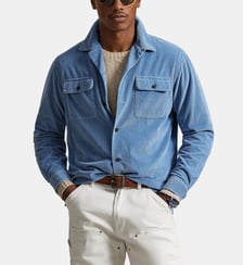Chemise épaisse droite en coton  Polo Ralph Lauren