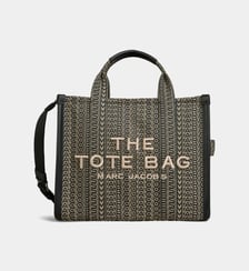 Sac cabas monogrammes jacquard en coton Marc Jacobs