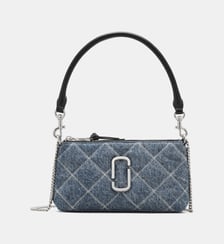 Sac à main The Quilted Denim Snapshot Convertible Shoulder Bag Marc Jacobs