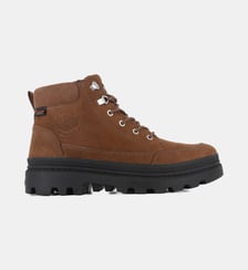 Bottines Pallatrooper motardes en cuir Palladium