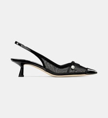 Escaprins Amita 45 en résille  Jimmy Choo