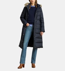 Doudoune droite finition matelassée Lauren Ralph Lauren