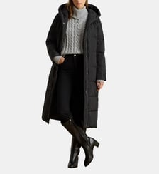 Doudoune droite finition matelassée Lauren Ralph Lauren