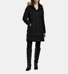 Doudoune mi-longue effet matelassé Lauren Ralph Lauren