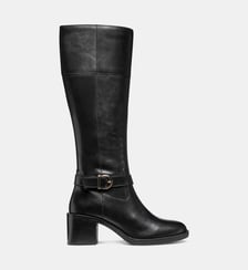 Bottes cavalières en cuir Geox