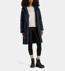 Parka mi-longue droite Sienna déperlante rembourrée Save The Duck