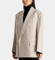 Blazer mi-long double boutonnage Victoria Beckham