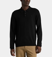 Polo droit Greyson en laine mérinos Les Deux