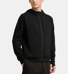 Sweat à capuche en coton finition lisse Calvin Klein