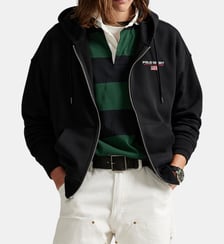 Sweat droit zippé en coton mélangé Polo Ralph Lauren