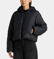 Blouson Elba court matelassé à capuche Canada Goose