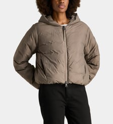 Blouson Elba court matelassé à capuche Canada Goose