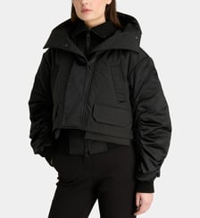 Bomber court oversize Claremont avec doublure Canada Goose