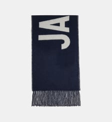 Écharpe L'Echarpe Jacquemus logo en laine Jacquemus