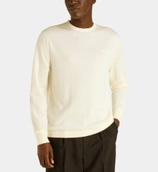 Pull droit en laine Calvin Klein