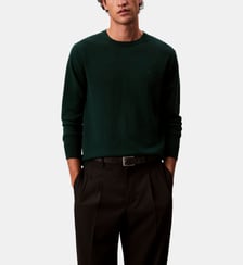 Pull droit en laine  Calvin Klein
