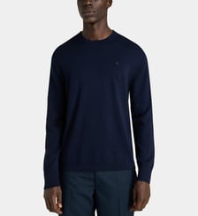 Pull droit en laine Calvin Klein