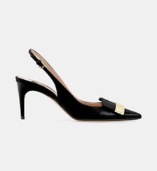 Escarpins slingback SR1 en cuir Sergio Rossi