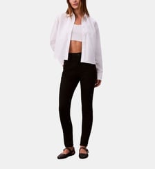 Jean slim signature taille haute Calvin Klein