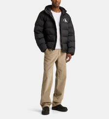 Doudoune courte matelassée capuche Calvin Klein