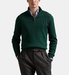 Pull droit zippé en coton  Polo Ralph Lauren