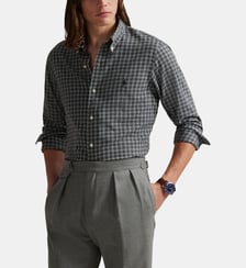 Chemise slim à carreaux en coton Polo Ralph Lauren