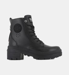 Bottines Pallarise Ranger motarde en cuir Palladium