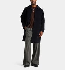 Manteau Bryce mi-long en laine Officine Générale