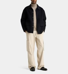 Manteau Vasco court en laine  Officine Générale
