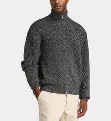 Cardigan Finley zippé laine Officine Générale