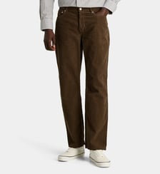 Pantalon James carotte en coton velours côtelé Officine Générale
