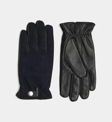 Paire de gants Passe Bras Roule cuir et textile Eden Park