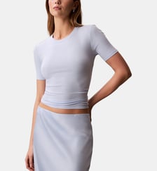 Top slim à manches courtes Calvin Klein