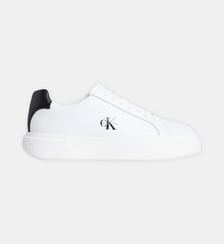 Baskets basses surélevées cuir Calvin Klein